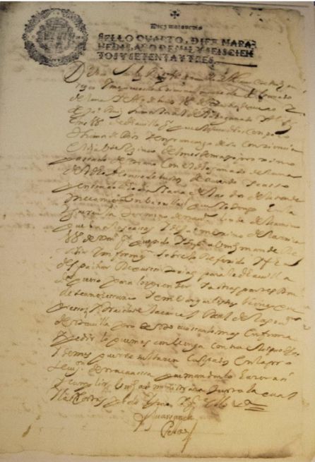 Año 1673. Pleito entre un agricultor y un ganadero por destrozos en un barrillar Año 1673. Pleito entre un agricultor y un ganadero por destrozos en un barrillar
