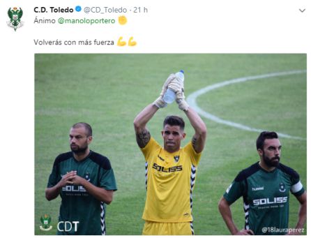 Dos partidos de sanción para Tomás Sánchez Dos partidos de sanción para Tomás Sánchez