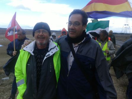 "Que no haya ninguna persona que se levante sin esperanza" "Que no haya ninguna persona que se levante sin esperanza"