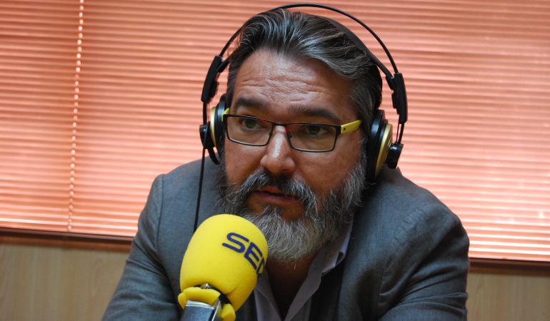Borja Gutiérrez, alcalde de Brunete en los estudios de Ser Madrid Oeste (foto de archivo) Borja Gutiérrez, alcalde de Brunete en los estudios de Ser Madrid Oeste (foto de archivo)