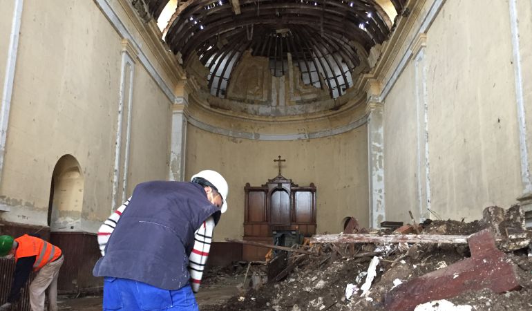 Aunque los trabajos han comenzado ya, tras la Semana Santa empezarán de manera efectiva en la estructura del centro Aunque los trabajos han comenzado ya, tras la Semana Santa empezarán de manera efectiva en la estructura del centro