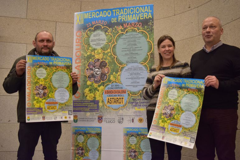 Presentación, en la Diputación Provincia, del Mercado Tradicional da Primavera de o Valadouro Presentación, en la Diputación Provincia, del Mercado Tradicional da Primavera de o Valadouro