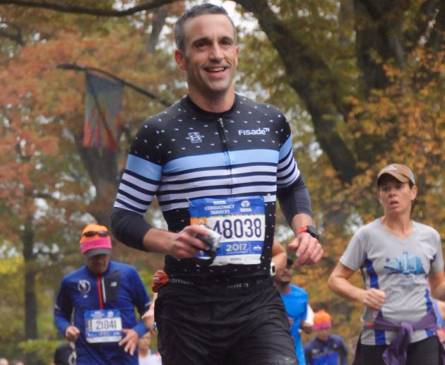 Alberto Cordero en la Maratón de Nueva York 2017 Alberto Cordero en la Maratón de Nueva York 2017