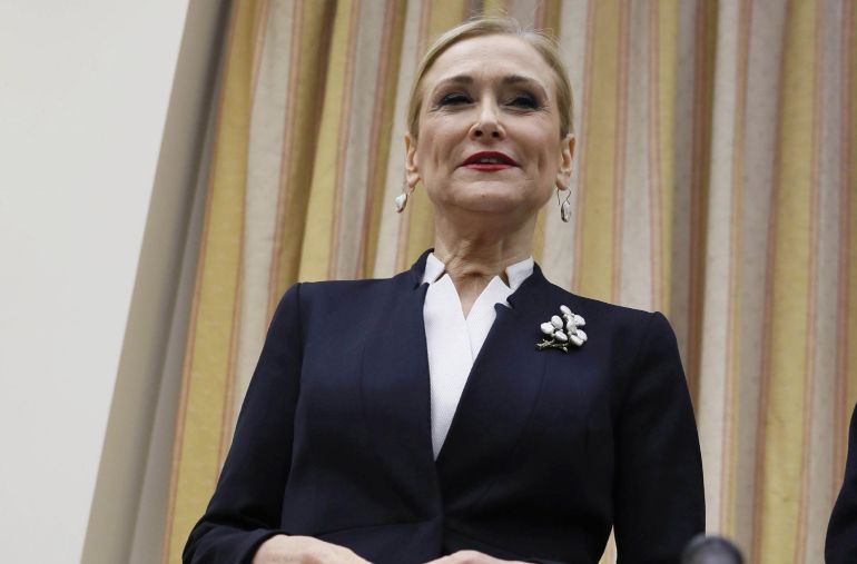 La presidenta de la Comunidad de Madrid, Cristina Cifuentes La presidenta de la Comunidad de Madrid, Cristina Cifuentes