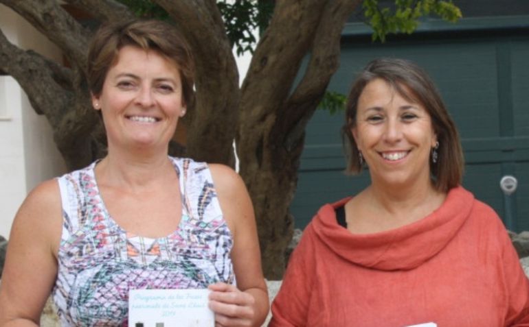 Montse Morlà y Teresa Borràs. Montse Morlà y Teresa Borràs.