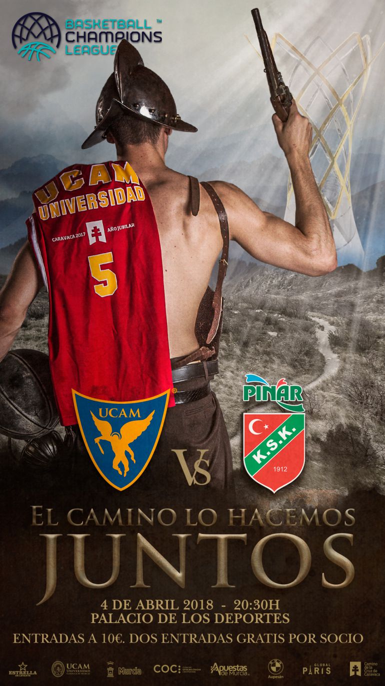 Cita con la historia gratis para los abonados del UCAM Murcia CB Cita con la historia gratis para los abonados del UCAM Murcia CB