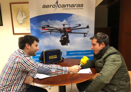 Visita a la sede de Aerocámaras en Lalín Visita a la sede de Aerocámaras en Lalín
