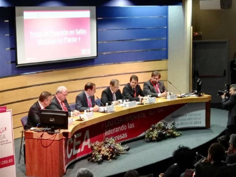 Javier González de Lara, reelegido presidente de la CEA por aclamación Javier González de Lara, reelegido presidente de la CEA por aclamación