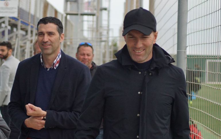 Zidane siguió a su hijo Luca de incógnito en Pinatar Arena durante el Francia-USA sub-20 Zidane siguió a su hijo Luca de incógnito en Pinatar Arena durante el Francia-USA sub-20