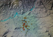 La serie de terremotos se están produciendo en t.m. de Úbeda