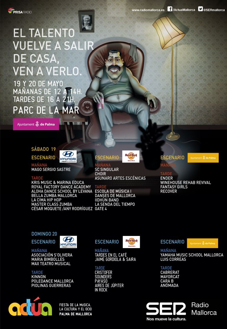 El talento vuelve a salir a la calle de la mano de Radio Mallorca El talento vuelve a salir a la calle de la mano de Radio Mallorca