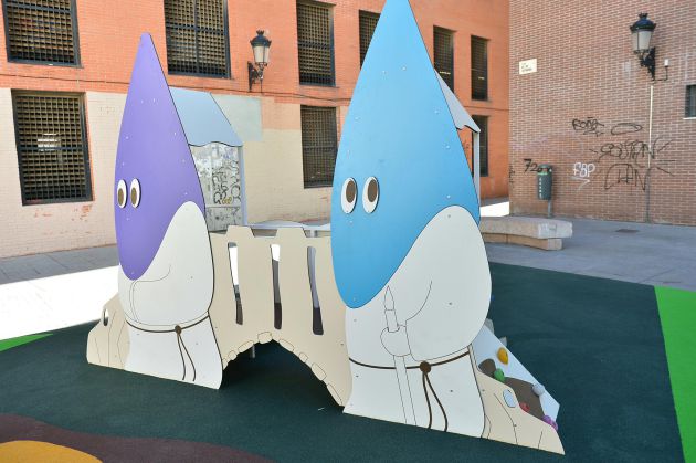La zona de Nazarenos ocupa una de las partes del parque infantil de Málaga La zona de Nazarenos ocupa una de las partes del parque infantil de Málaga