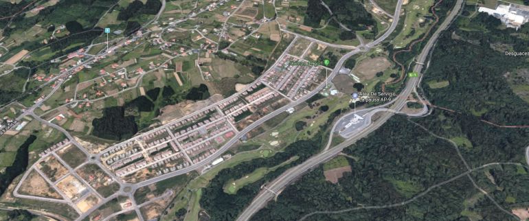 Zona en la que están ubicadas las parcelas Zona en la que están ubicadas las parcelas