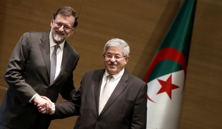 El presidente del Gobierno,Mariano Rajoy, y su homólogo argelino, Ahmed Ouyahia El presidente del Gobierno,Mariano Rajoy, y su homólogo argelino, Ahmed Ouyahia