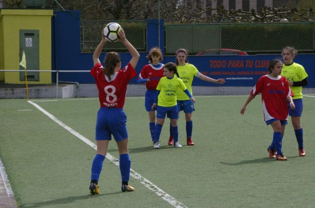 Un lance dun dos partidos do Friol feminino infantil na Copa Gallaecia Un lance dun dos partidos do Friol feminino infantil na Copa Gallaecia