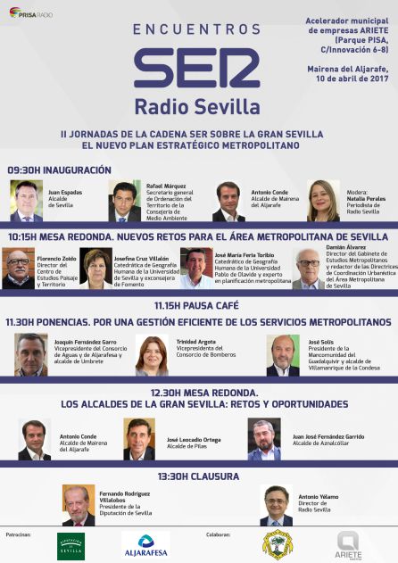 Los retos y oportunidades de la Gran Sevilla, a debate en los Encuentros SER Los retos y oportunidades de la Gran Sevilla, a debate en los Encuentros SER