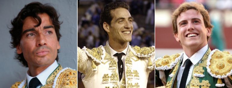 De izquierda a derecha, Curro Díaz, Pepe Moral y Román De izquierda a derecha, Curro Díaz, Pepe Moral y Román