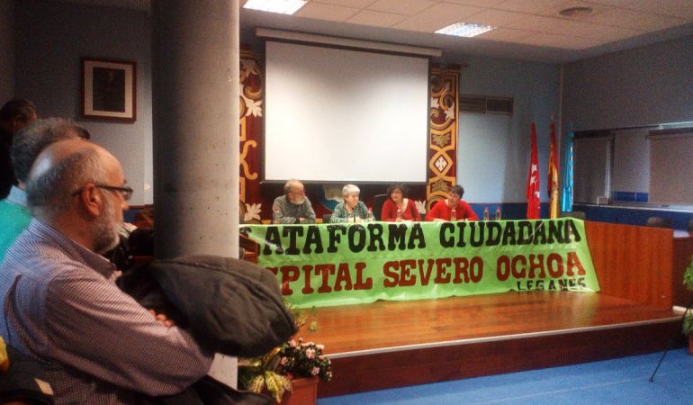 Acto de presentación en Leganés Acto de presentación en Leganés