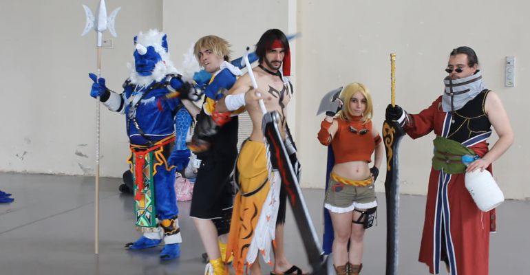 Imagen de archivo de uno de los concursos de disfraces, 'cosplay' Imagen de archivo de uno de los concursos de disfraces, 'cosplay'