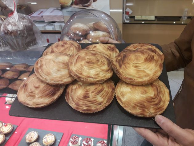 El típico pastel de carne murciano. El típico pastel de carne murciano.