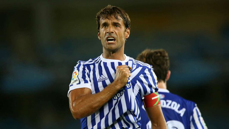 El capitán de la Real Sociedad, Xabi Prieto, en una imagen de archivo. El capitán de la Real Sociedad, Xabi Prieto, en una imagen de archivo.