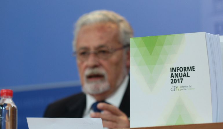 El Defensor del Pueblo Andaluz, Jesús Maeztu, presenta el informe anual de 2017 El Defensor del Pueblo Andaluz, Jesús Maeztu, presenta el informe anual de 2017