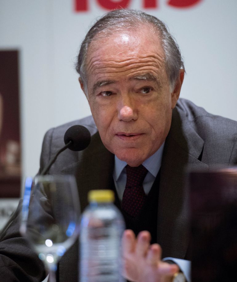 El presidente del patronato del Real, Gregorio Marañón, en la presentación de la programación de la temporada 2018-2019. El presidente del patronato del Real, Gregorio Marañón, en la presentación de la programación de la temporada 2018-2019.