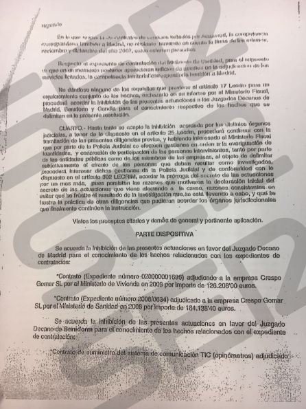 La SER desvela el auto que investiga a PSPV y Bloc La SER desvela el auto que investiga a PSPV y Bloc