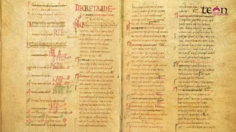 Imagen de los Decreta declarados Memoria del Mundo por la Unesco Imagen de los Decreta declarados Memoria del Mundo por la Unesco