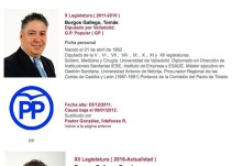 Tomás Burgos elimina masters de su CV