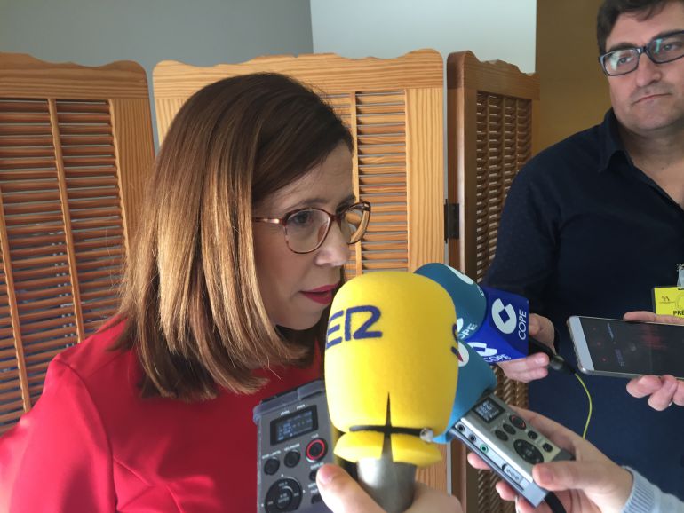 La alcaldesa de Cartagena califica de "catástrofe medioambiental" la situación del Mar Menor La alcaldesa de Cartagena califica de "catástrofe medioambiental" la situación del Mar Menor