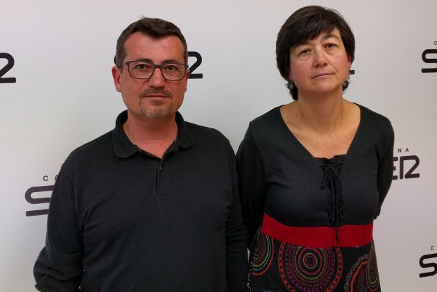 Damián Martínez (AVEP) y Eva Verdejo (AIMPLAS) Damián Martínez (AVEP) y Eva Verdejo (AIMPLAS)