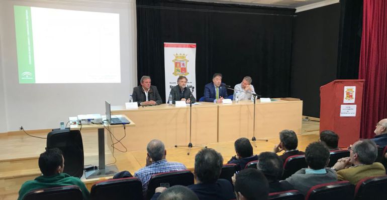 Momento de la presentación de la PGI de la Sierra Morena Momento de la presentación de la PGI de la Sierra Morena