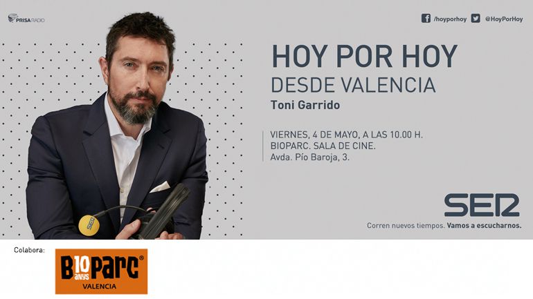 Hoy por Hoy desde Valencia con Toni Garrido Hoy por Hoy desde Valencia con Toni Garrido