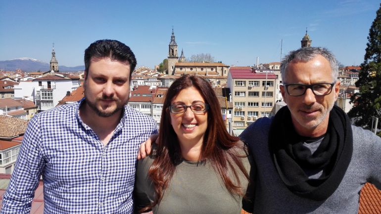 Pascual Borja, director de Gao Lacho Drom, Olga Borja y Máximo Peña de Federación Secretariado Gitano. Pascual Borja, director de Gao Lacho Drom, Olga Borja y Máximo Peña de Federación Secretariado Gitano.