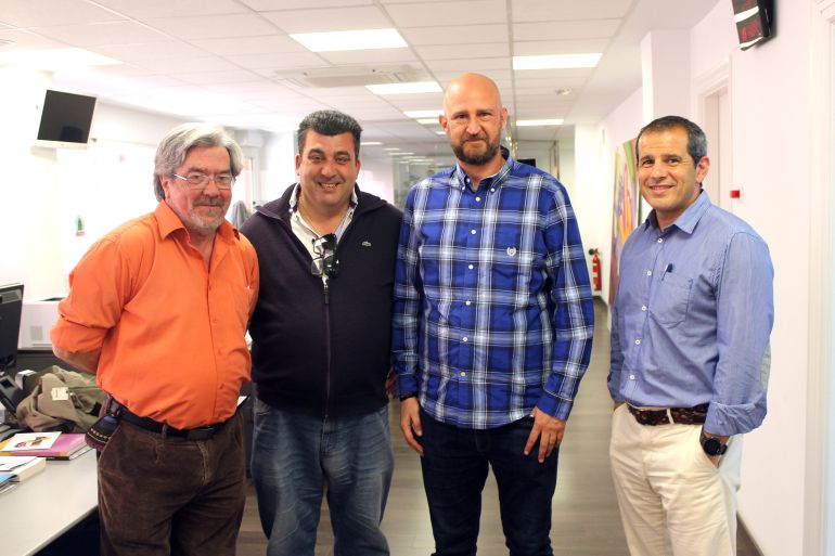 Antonio Balibrea, Luis Fernando Sevilla y Vicente Cutanda Antonio Balibrea, Luis Fernando Sevilla y Vicente Cutanda