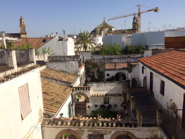 Panorámica desde la azotea del patio Panorámica desde la azotea del patio