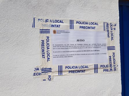 Orden del precinto Orden del precinto