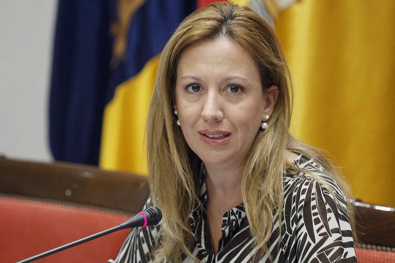 La consejera de Hacienda del Gobierno de Canarias, Rosa Dávila. La consejera de Hacienda del Gobierno de Canarias, Rosa Dávila.