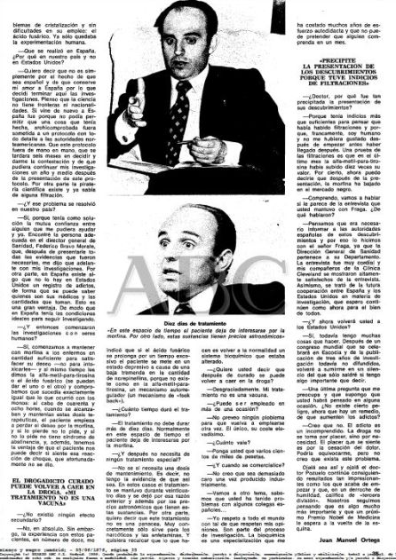 Un médico de Cuenca, la antidroga, el FBI y la depresión de Luis Aragonés Un médico de Cuenca, la antidroga, el FBI y la depresión de Luis Aragonés