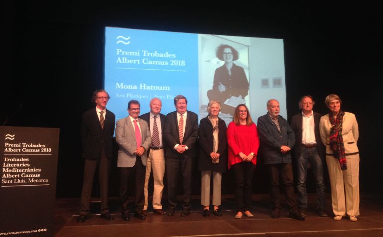 La artista Mona Hatoum se lleva el I Premio Trobades Albert Camus La artista Mona Hatoum se lleva el I Premio Trobades Albert Camus