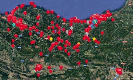 Mapa de Atentados de ETA: El mapa del terror Mapa de Atentados de ETA: El mapa del terror
