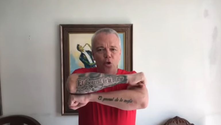 Jhon Jairo Velásquez, alias Popeye, asesino de Pablo Escobar, felicita a los Ultra Murcias Jhon Jairo Velásquez, alias Popeye, asesino de Pablo Escobar, felicita a los Ultra Murcias