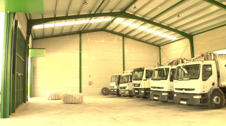 Nueva nave taller para los vehículos de recogida de residuos sólidos Nueva nave taller para los vehículos de recogida de residuos sólidos