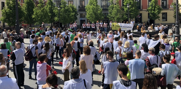 “Queremos una fiesta en paz para el toro” “Queremos una fiesta en paz para el toro”