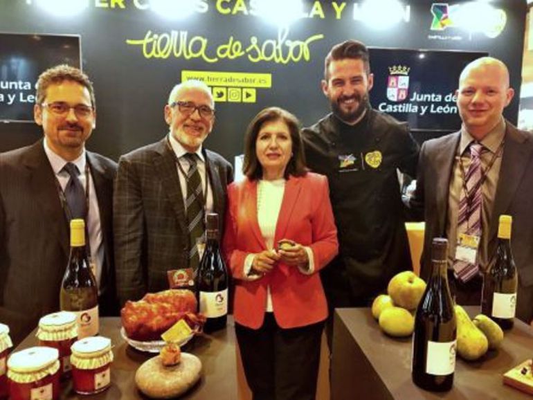 Imagen del Salón Gourmets del año pasado, con el chef Peña Imagen del Salón Gourmets del año pasado, con el chef Peña
