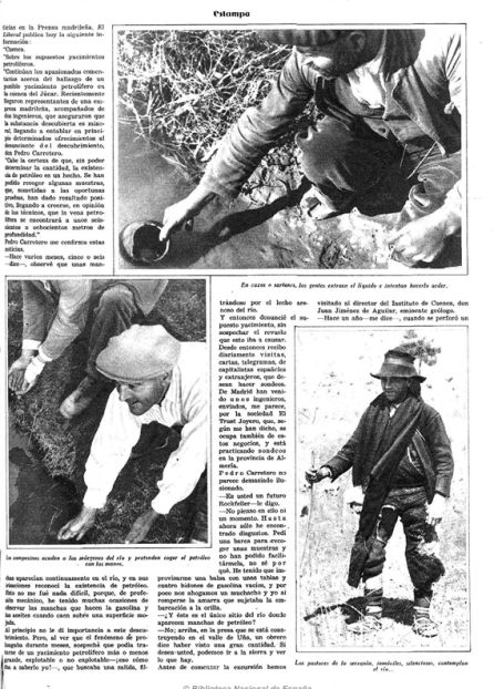 Reportaje en la revista Estampa (página 3). Reportaje en la revista Estampa (página 3).