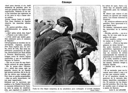 Reportaje en la revista Estampa (página 4). Reportaje en la revista Estampa (página 4).