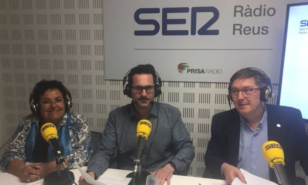 Ambdós candidats amb el director del programa "soroll", en Jordi Cartañá. Ambdós candidats amb el director del programa "soroll", en Jordi Cartañá.