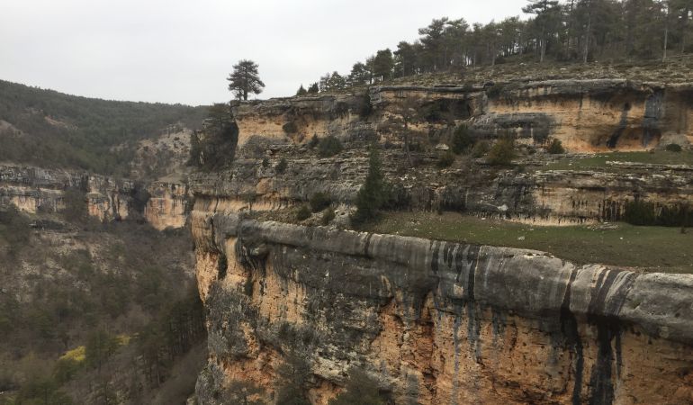 La ruta del Escalerón a la Raya, en Uña, es una de las doce que se han definido La ruta del Escalerón a la Raya, en Uña, es una de las doce que se han definido